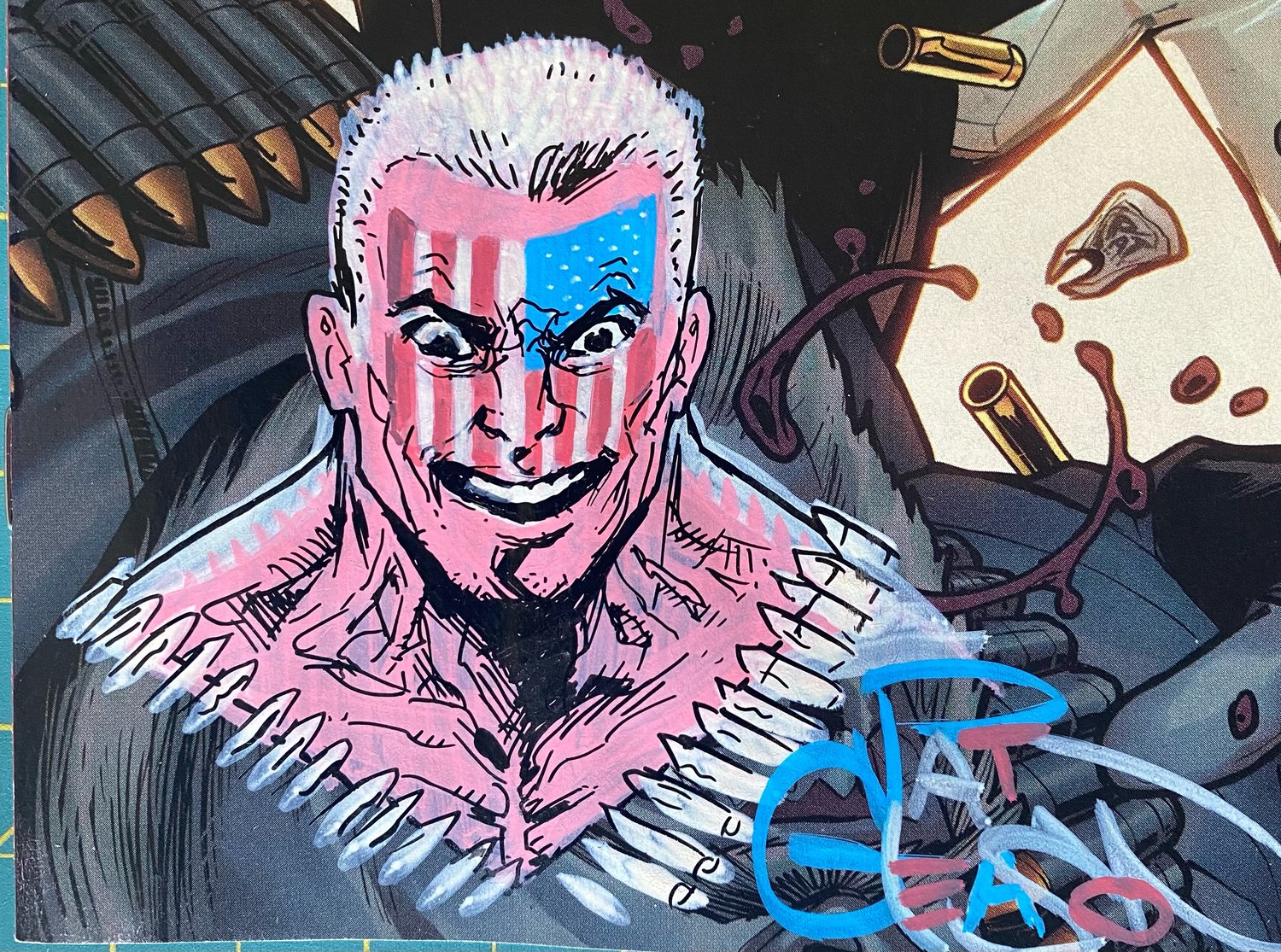 Image of NUKE Gleason Remarque