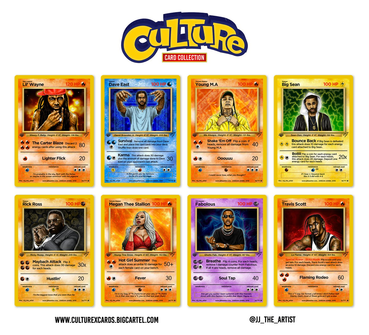 Image of Individual Cards "Unofficial Set 3"