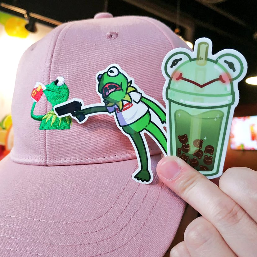 Image of KERMIT STICKERS