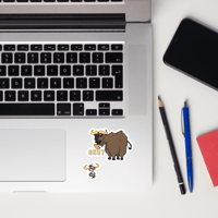 Image 2 of Gnu? Sticker (+1 bonus!)