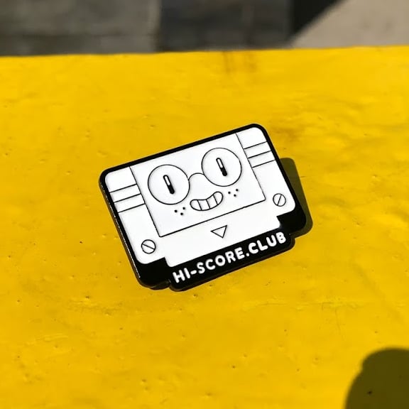 Image of Hi-Score Club Enamel Pin Badge