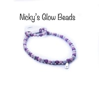 Image 3 of Glow Bead Kids Necklace & Bracelet Sets 