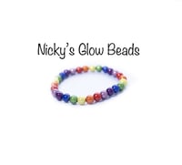 Image 1 of Glow Bead Kids Bracelet