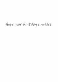 Image 2 of "Man Glitter" Birthday Card - By the Yard®