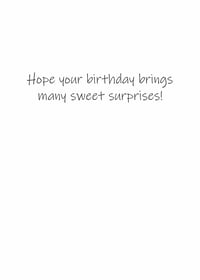 Image 2 of "Layer Cake and Ice Cream" Birthday Card - By the Yard®