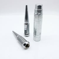 Image 2 of 24 PC Spike Lug Nuts 14x1.5mm Chrome or Black