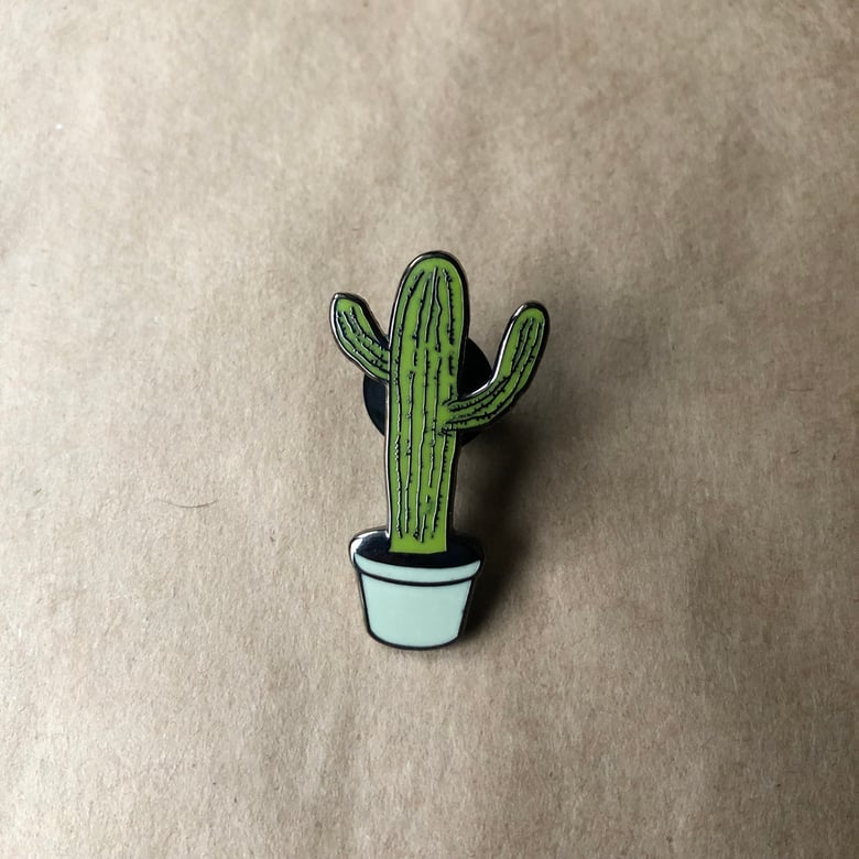 Image of Cactus Enamel Pin