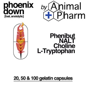 Image of PHOENIX DOWN blend(regen variant) *Phenibut *NALT *Choline *L-Tryptophan