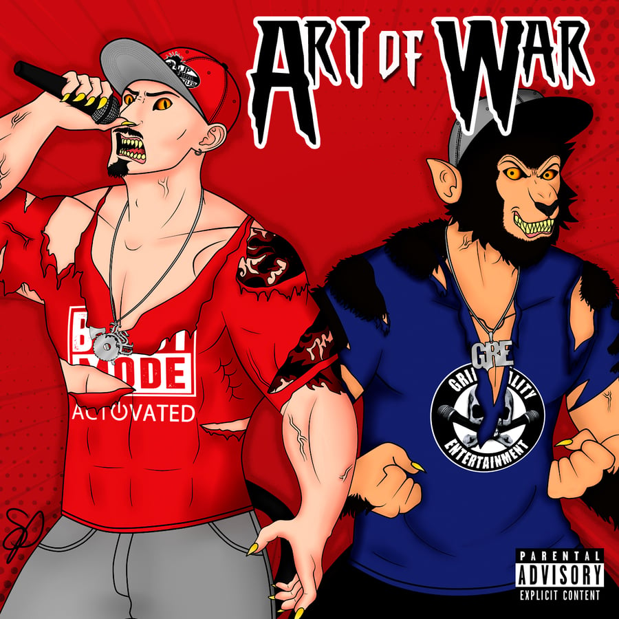 Image of BEASTMODE WARRIORS : Art of War    CD