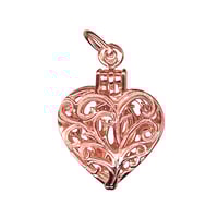 Rose Gold - Intricate Heart
