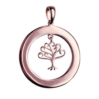 Image 2 of Tree of Life Plain Open Circle Engraving Disc