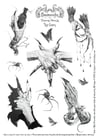 Temporary Tattoo Sheet #1