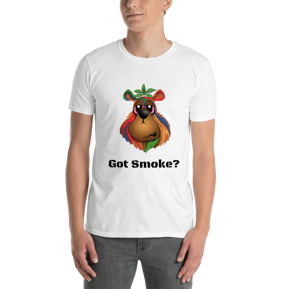 Image of Got smoke pothead bear t shirt 