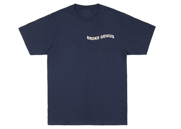 Image of Navy Wave Tee