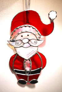 Image 1 of Father Christmas /Santa sun catcher 