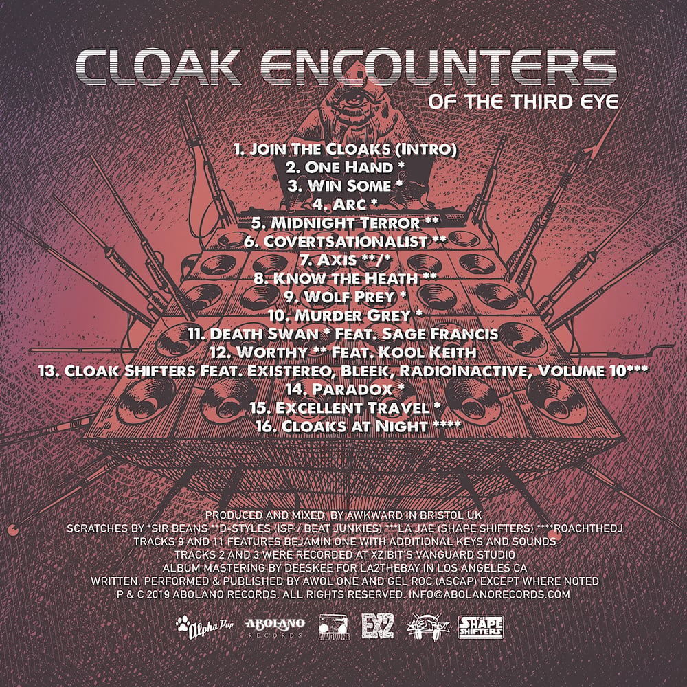 Image of THE CLOAKS - CLOAK ENCOUNTERS (CD)