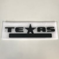 Texas Edition Emblem - Black 
