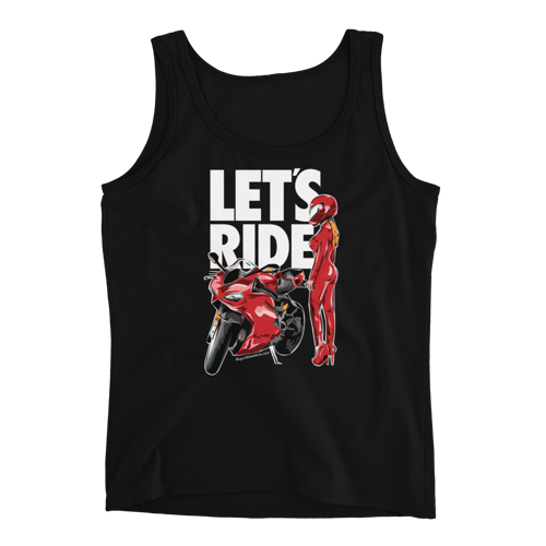 Image of Let's Ride - Women's Black Tank