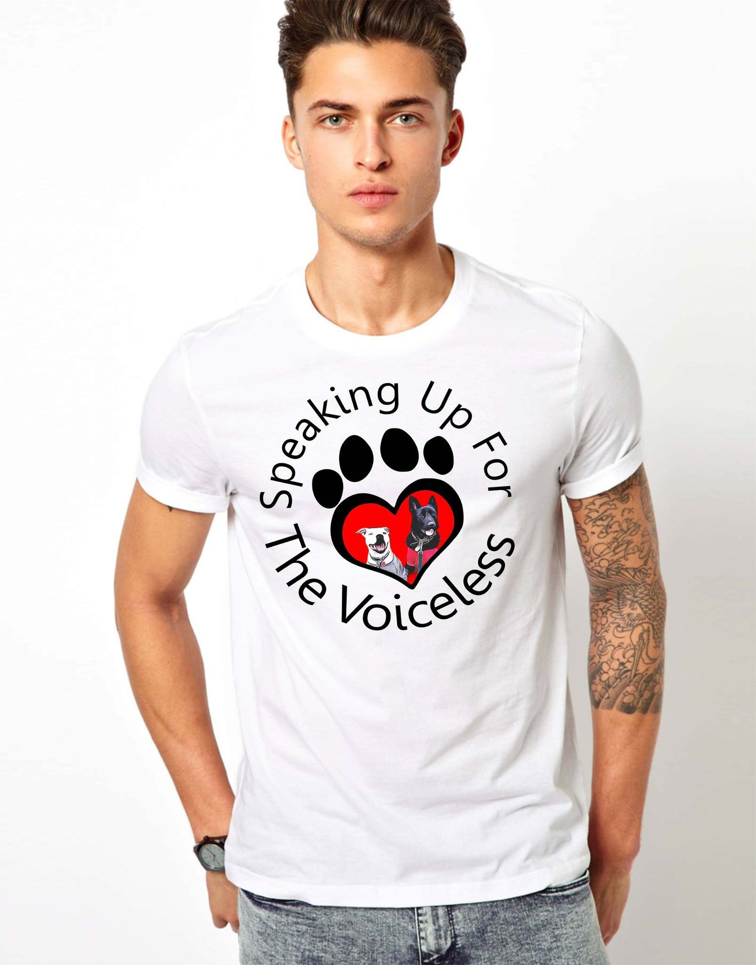 Image of Speaking Up For The Voiceless Unisex TShirt