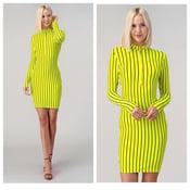 Image of Neon striped dress