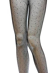 Image 3 of WOODPECKER DESIGN FISHNET STOCKINGS