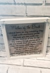 Mother of the bride frame 