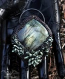 Image 1 of Labradorite Necklace with Succulents