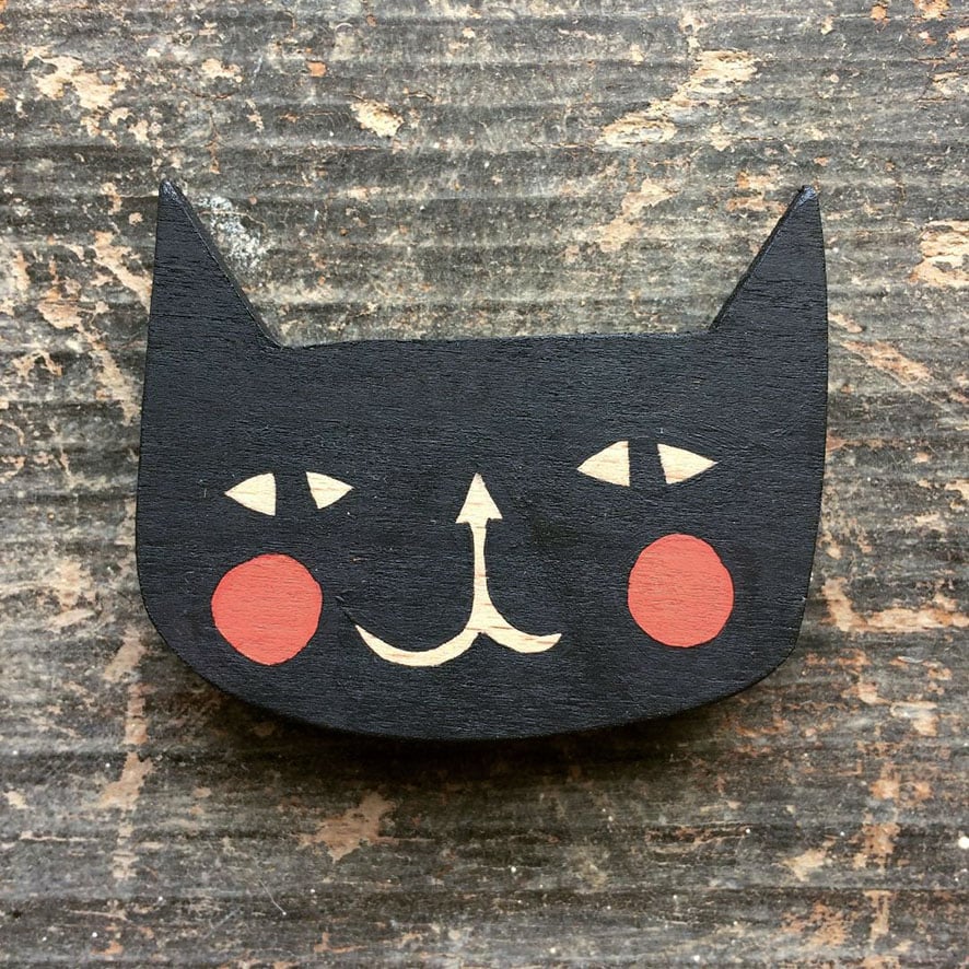 Image of Cat Brooch