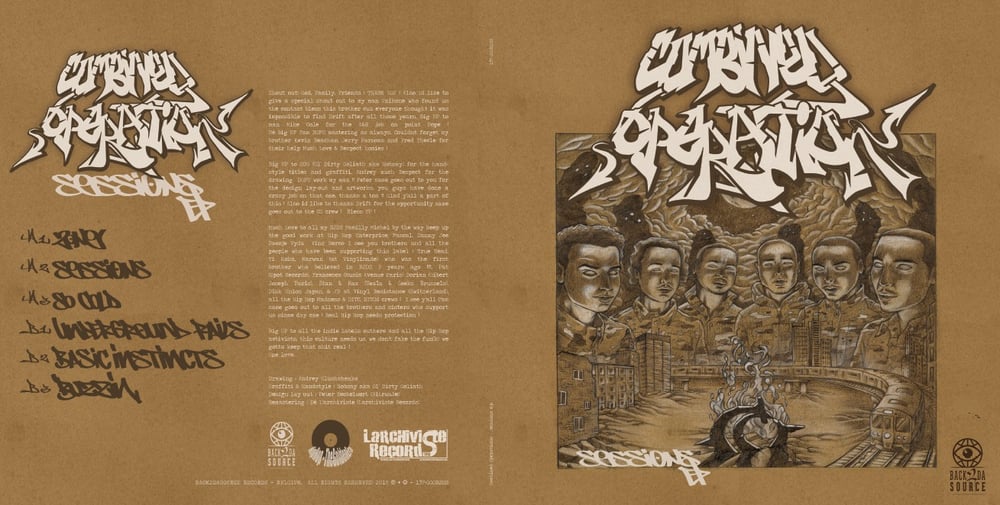 Image of Combined Operation - Sessions EP (1998) (Vinyl, 12") PRE ORDER NOW