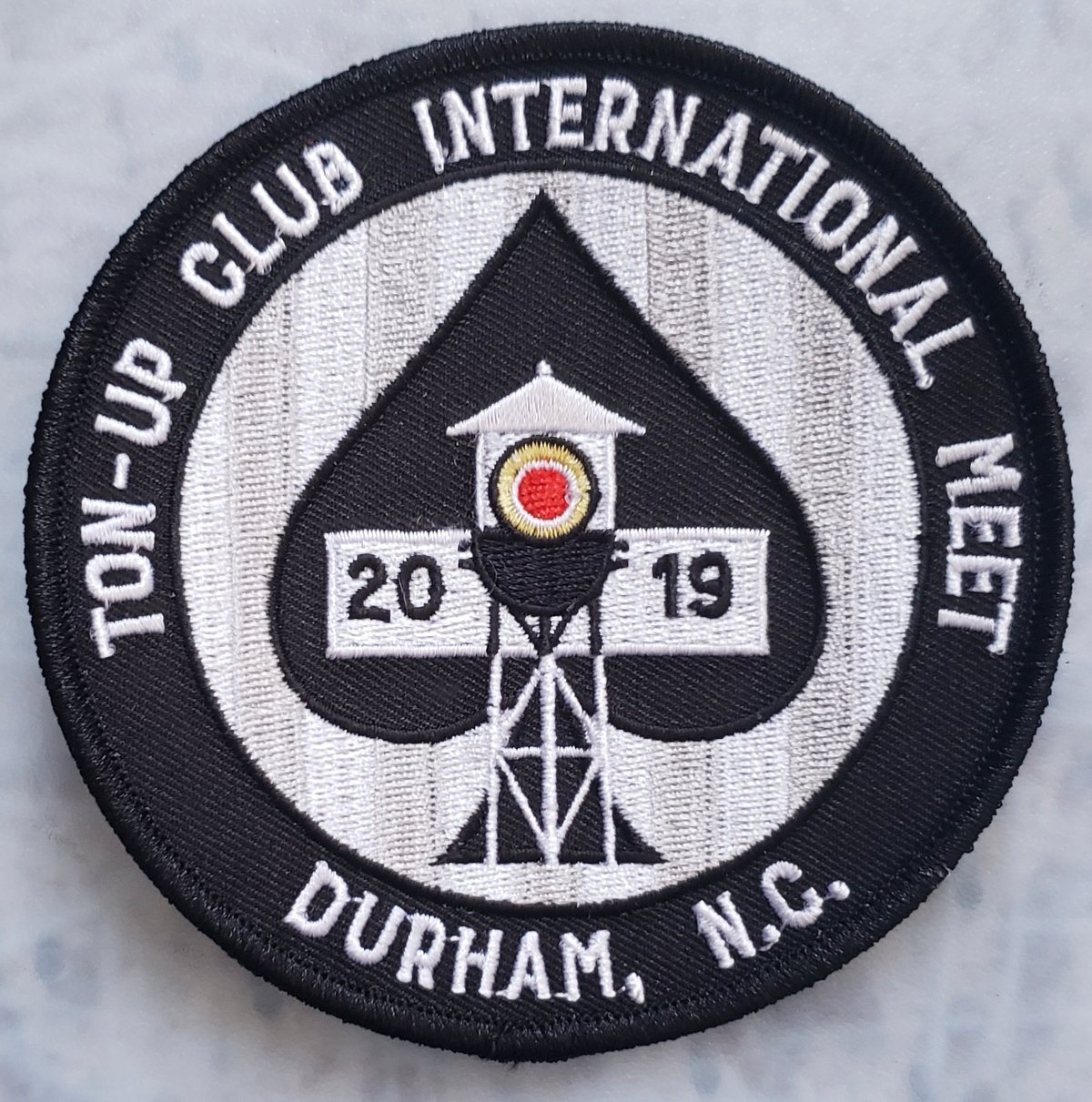 Image of Ton Up Club International Meeting Patch (FREE U.S. SHIPPING)