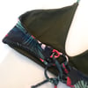 LIMITED ACTIVE HALTER : HIGH ON HIBISCUS X OLIVE