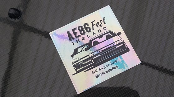 Image of AE86 Fest Sticker 1