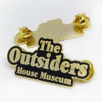 The Outsiders House Museum Gold Logo Pin  