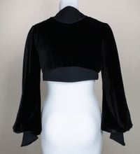 Image 2 of Noir Velvet Leone Bolero Jacket