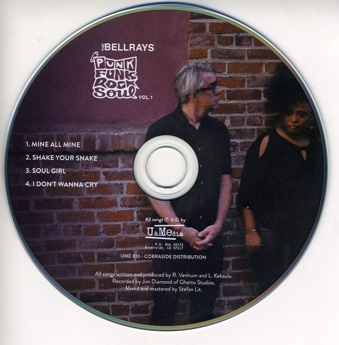 Image of Punk Funk Rock Soul Vol 1 - CD/EP