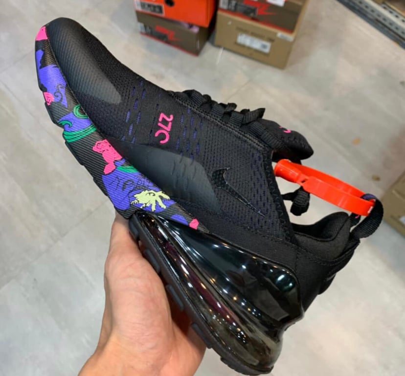 270 black multicolor