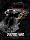 Official Jurassic Park Screen Print 18x24 - Regular