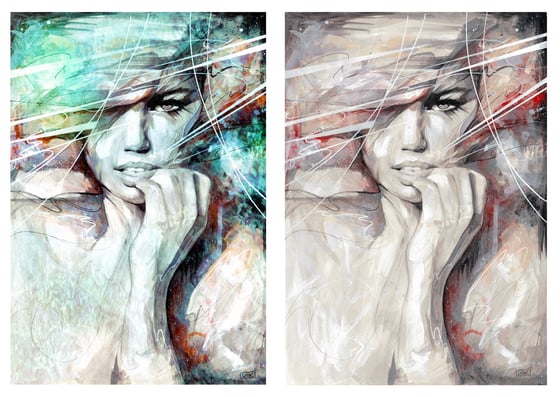 Image of "Twisted Kind Of Bliss" OPEN EDT PRINT - FREE WORLDWIDE SHIPPING