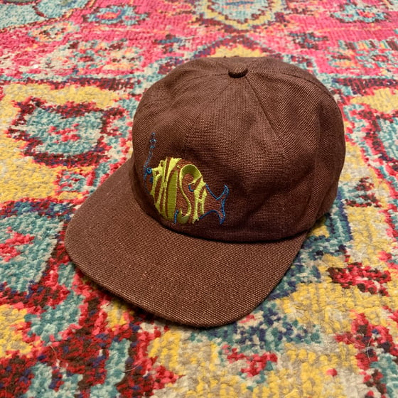 Image of Phish Original Vintage 1990's Hemp Hat! Brand NEW!  - Brown 
