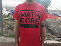 Mathcore Index original logo t-shirt (red)
