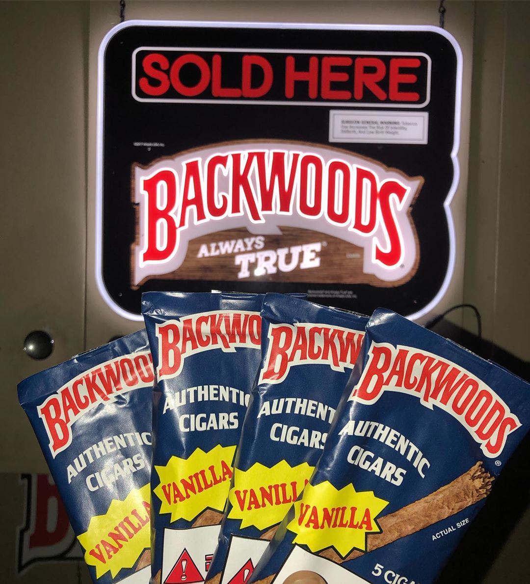 Image of Vanilla Backwoods Cigars [1 pack] - (1 pack of 5 cigars)