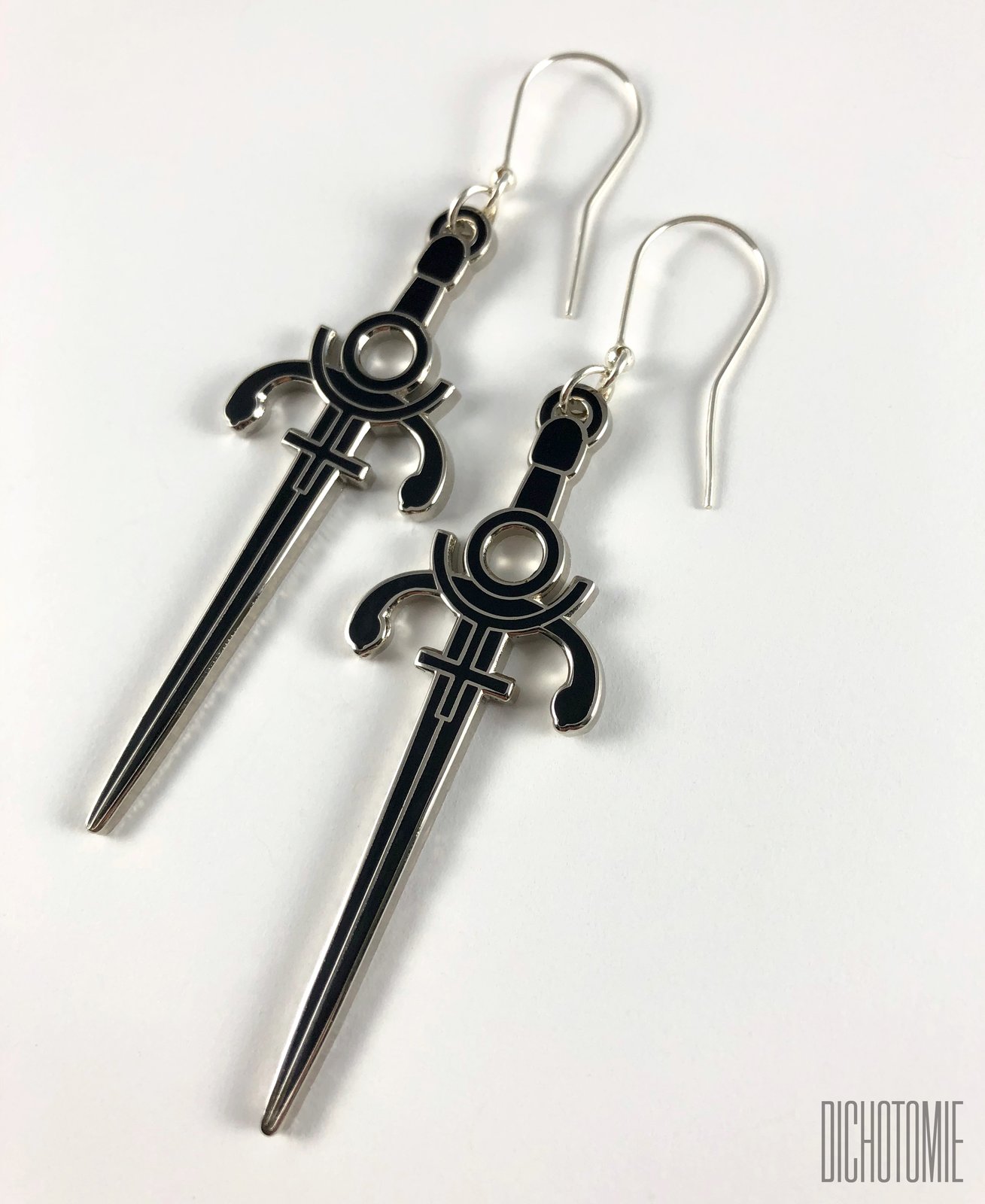 Pluto's Orbit Earrings / Dichotomie