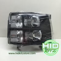 Image 1 of 07-13 Silverado Black Headligh
