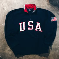 Original 90’s Polo Ralph Lauren Polo Sport USA Quarter-Zip Fleece.