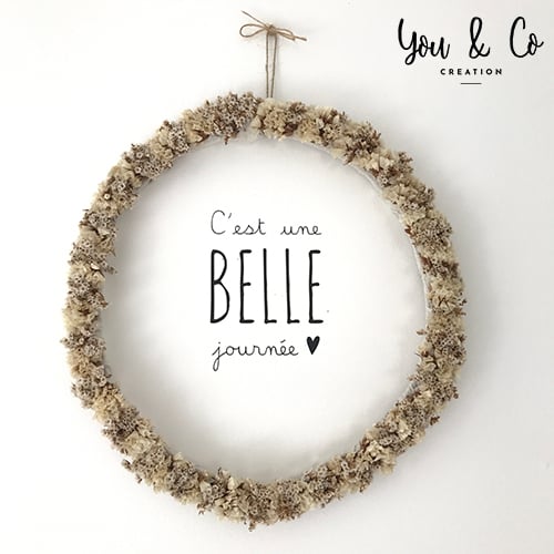 Sticker "C'est une BELLE journée" | You & Co Creation