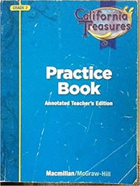 Teacher Edition Grade 2 California Treasures Reading (Macmillan/McGraw-Hill) 