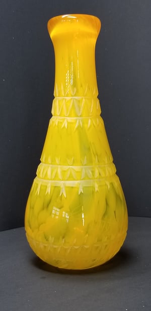 Image of Cut Saffron vase