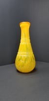 Cut Saffron vase
