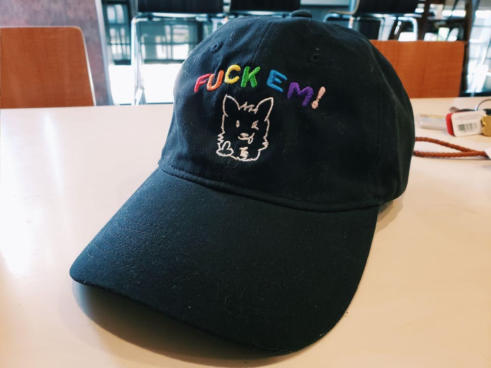 Image of "FUCK EM!" DAD HAT