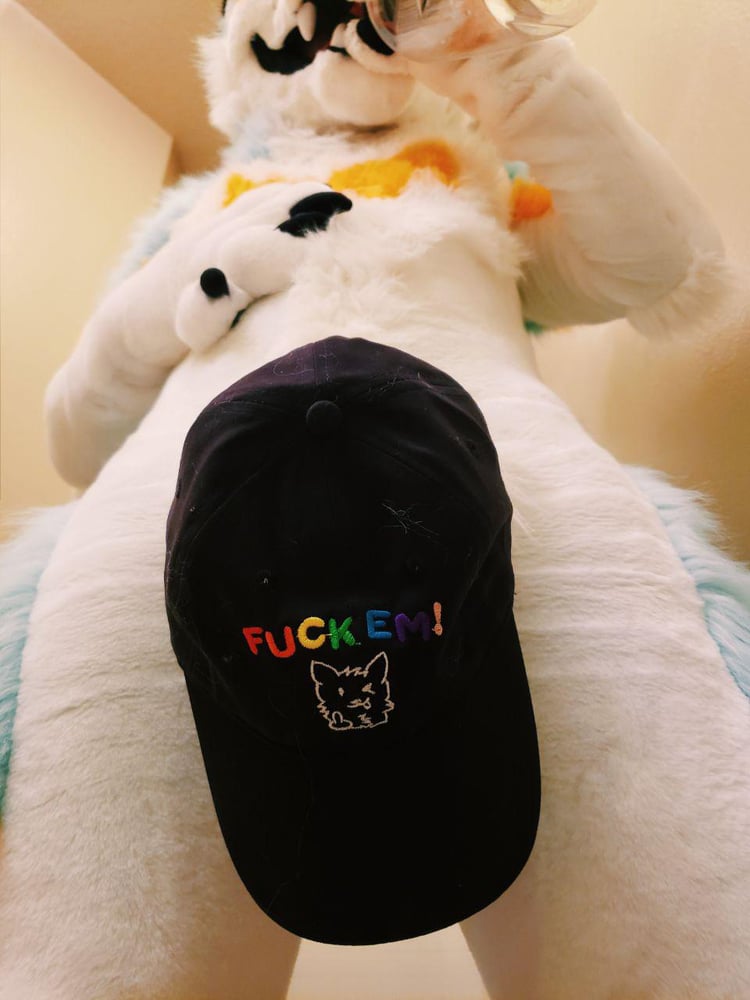 Image of "FUCK EM!" DAD HAT